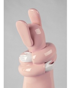 Embraced (pink) Sculpture Lladró Porcelain 01009652