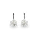 Boucles d'oreille Orchida Lladró Porcelaine 01010227  