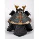 Samurai Helmet (orange) Lladro Porcelain 01013049