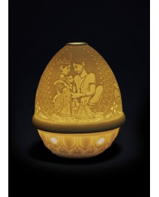 Lithophane votive light-Divine love Lladró Porcelain 01017454