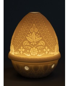 Lithophane votive light-Lord Balaji Lladro Porcelain 01017456