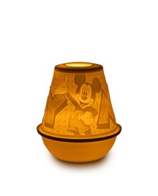 Lith.votive light-Mickey Mouse(rech.LED) Lladró Porcelain 01017466