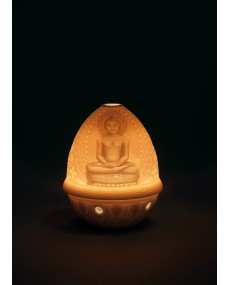 Lith.votiv.light-Lord Mahavira(rech.LED) Lladró Porcelain 01017468