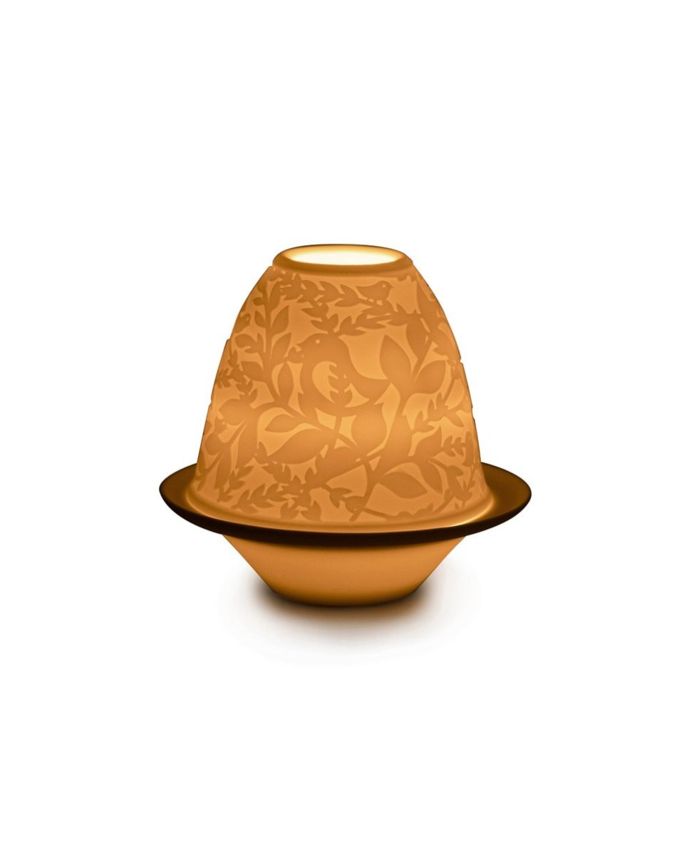 Lithophane votive light-Handicrafts Lladró Porcelain 01018457