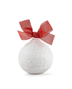 2023 Christmas ball (Re-Deco red) Lladró Porcelain 01018475