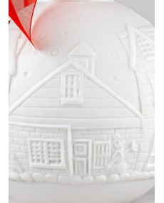 2023 Christmas ball (Re-Deco red) Lladró Porcelaine 01018475  