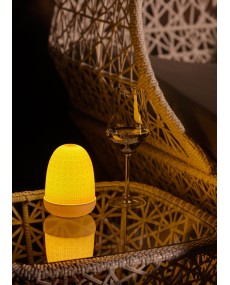 Lladro Porcellana WICKER DOME LAMP 01023889