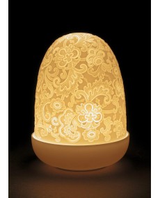 Lladro Porcelain LACE DOME LAMP 01023890