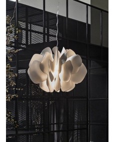 Nightbloom hang.lamp 40cm (white)(CE/UK) Lladró Porcelain 01023986