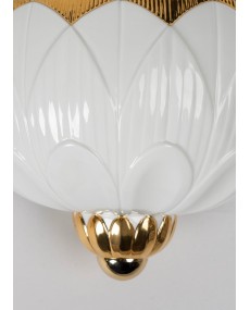 I&S-Wall light (bianco-oro) (US) Porcellana Lladró 01023993  