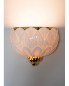 I&S-Wall light (bianco-oro) (JP) Porcellana Lladró 01023994  