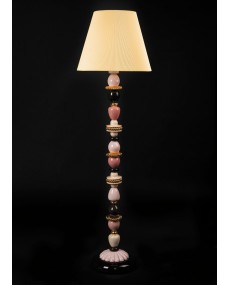 Firefly floor lamp (pink-gold)(CE) Lladró Porcelain 01024002