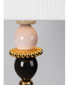 Firefly floor lamp (pink-gold)(UK) Lladró Porcelain 01024003