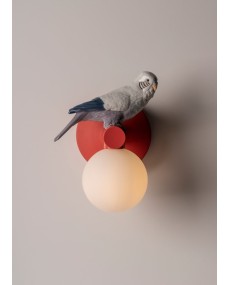 Parrot wall light (right)(CE/UK) Lladró Porcelaine 01024057 