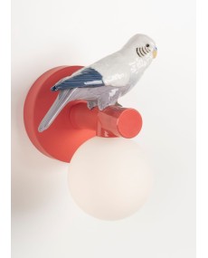 Parrot wall light (right)(CE/UK) Lladró Porzellan 01024057 