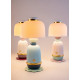 Lampe Kokeshi - rose Lladró Porcelaine 01024146  