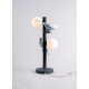 Parrot lampe de table (noir) (CE) Lladró Porcelaine 01024152  