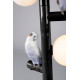 Parrot lampe de table (noir) (CE) Lladró Porcelaine 01024152  