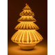 Christmas tree lamp Lladró Porcelain 01024228