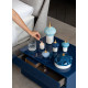 Blue spire candle 1001 lights Lladró Porcelain 01040155