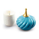 Turquoise spire candle 1001 lights Lladró Porcelain 01040157