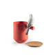 Parrot's scented Treasure (red) Lladró Porcelain 01040192