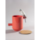 Parrot's scented Treasure (red) Lladró Porcelain 01040192