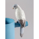 Parrot's scented Treasure (blue) Lladró Porcelain 01040193