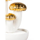 Boletus 3 (gold)-Gardens of Valencia Lladró Porcelain 01040198