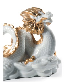 Lladro 01045130 EL DRAGÓN (BLANCO) - WB Porcelana Lladro