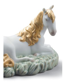 Lladro 01045144 EL CABALLO - WB Porcelana Figura Lladro