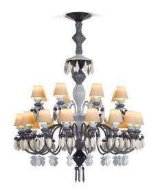 "Candelero Belle de Nuit NEGRO - Lladro 1023214"