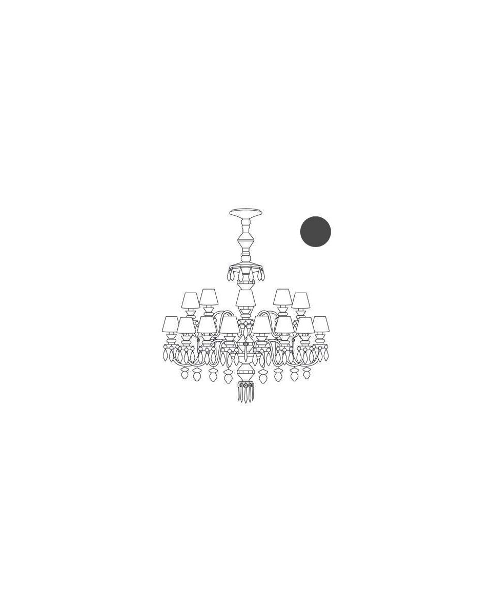 Lladro 1023216 Candelero Belle de Nuit NEGRO - TicTacArea