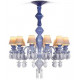 Lladro 1023248 Candelero Belle de Nuit AZUL - TicTacArea