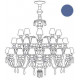 Lladro 1023251 Candelero Belle de Nuit AZUL - TicTacArea