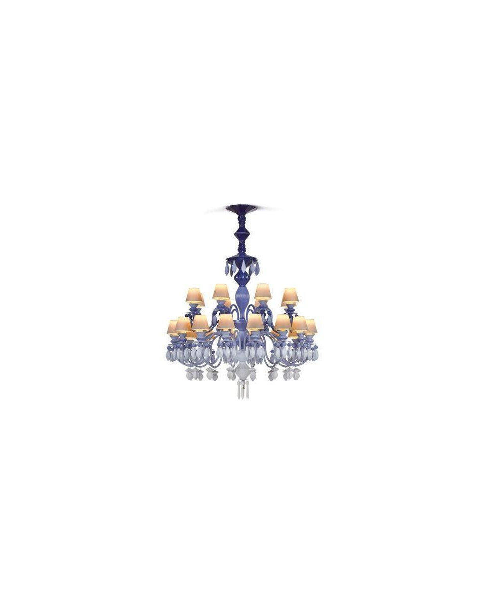 Lladro 1023254 Candelero Belle de Nuit AZUL - TicTacArea