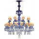 Lladro 1023254 Candelero Belle de Nuit AZUL - TicTacArea