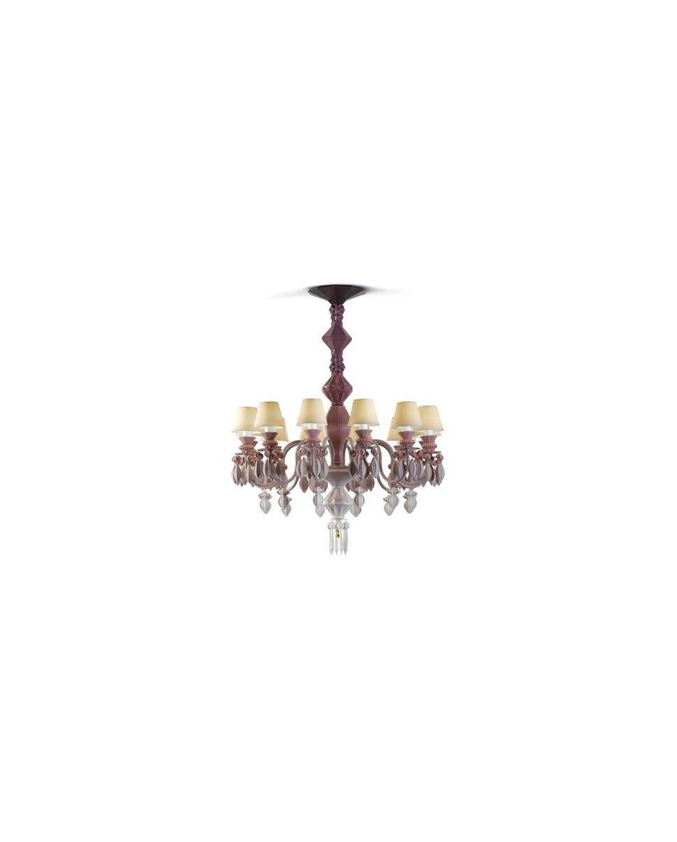 Lladro 1023270 Chandelier CHAND12L PINK JAPAN - TicTacArea