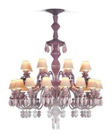 Lladro CHAND24L PINK CE_UK Chandelier - TicTacArea