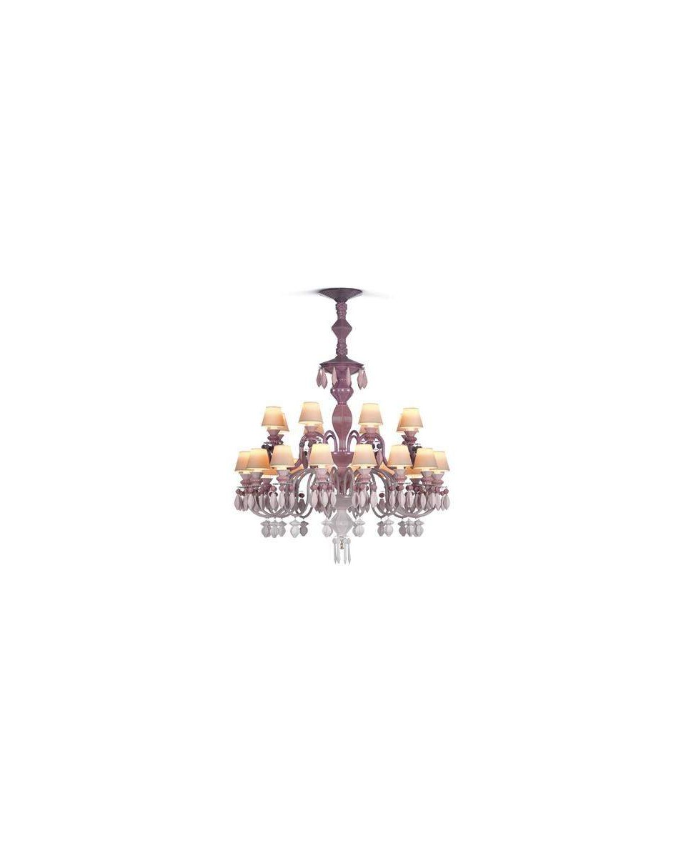 Lladro 1023274 Candelero Belle de Nuit ROSA - TicTacArea