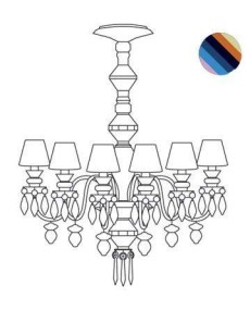 Lladro 1023288 Chandelier: Elegant Lighting Fixture