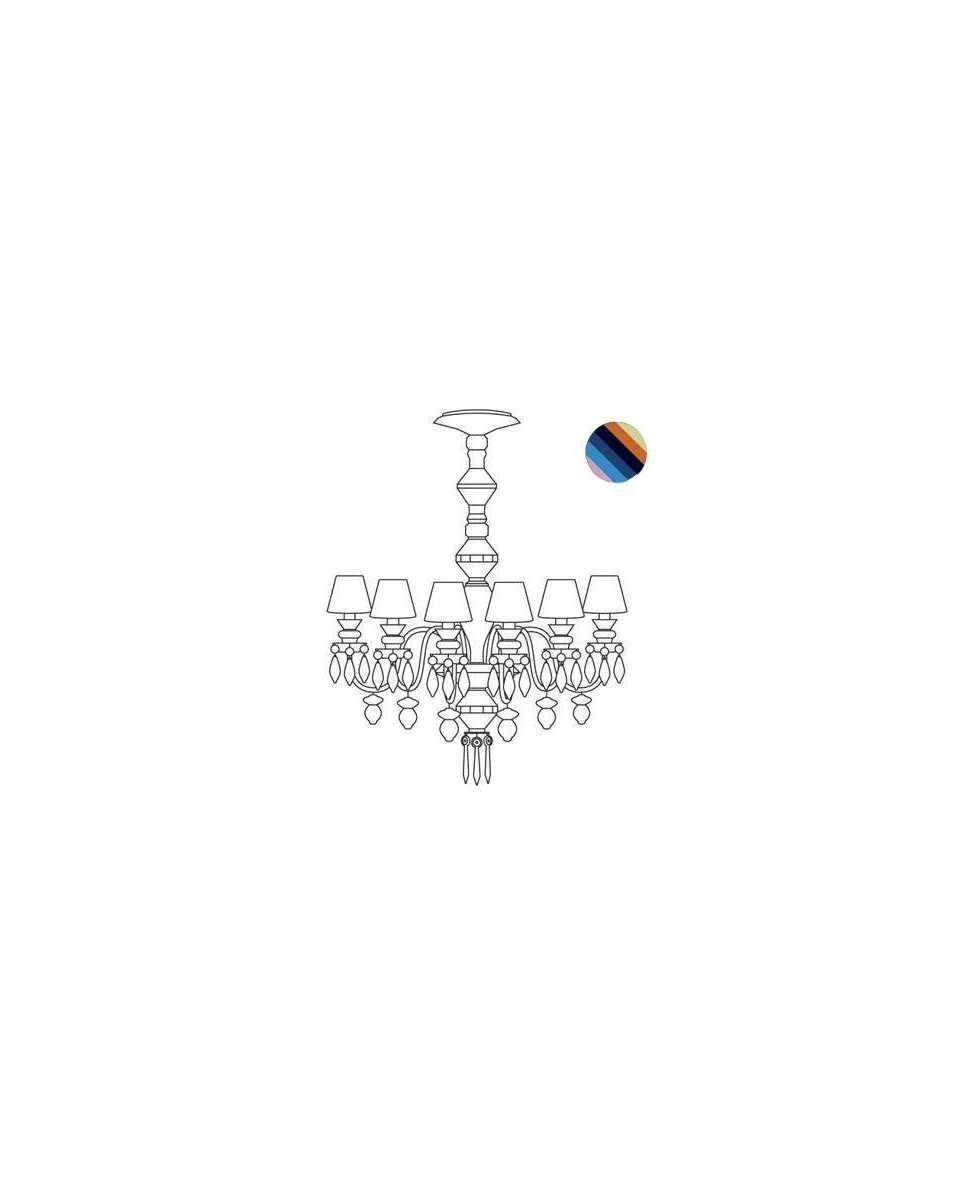 Candeliere Lladro CHAND.12L. MULTIC. (CE/UK) - TicTacArea.com