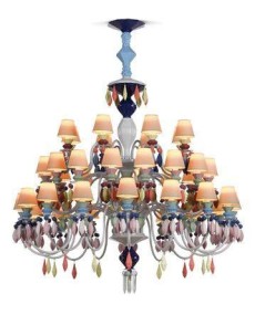 Lladro 1023291 Chandelier: Elegant Lighting Fixture