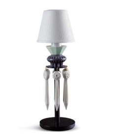 Lladro 1023226 Lamp: Lithophane Lamp Black US