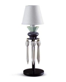 Lladro 1023227 Lamp: Lithophane Lamp Black Japan