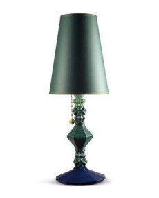 Lladro Lampada Verde: Elegância em Sobremesa