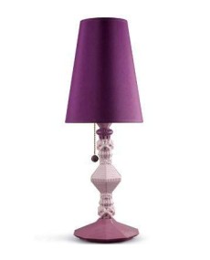 Lladro 1023282 Lamp: Table Lamp in Pink - TicTacArea