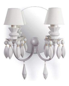 Lampada da parete Lladro WALL 2L. WHITE (US) - TicTacArea.com