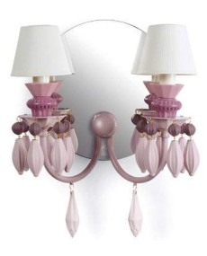 Aplique Pared Belle de Nuit ROSA - Lladro 1023278