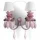 Aplique Pared Belle de Nuit ROSA - Lladro 1023278